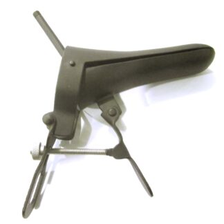 Disposable Single Use Speculum Medium Black Cusco with Smoke Extractor