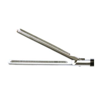 Disposable Laparoscopic Johan 40mm Grasper - 330mm Single Opening Jaw with Ratchet